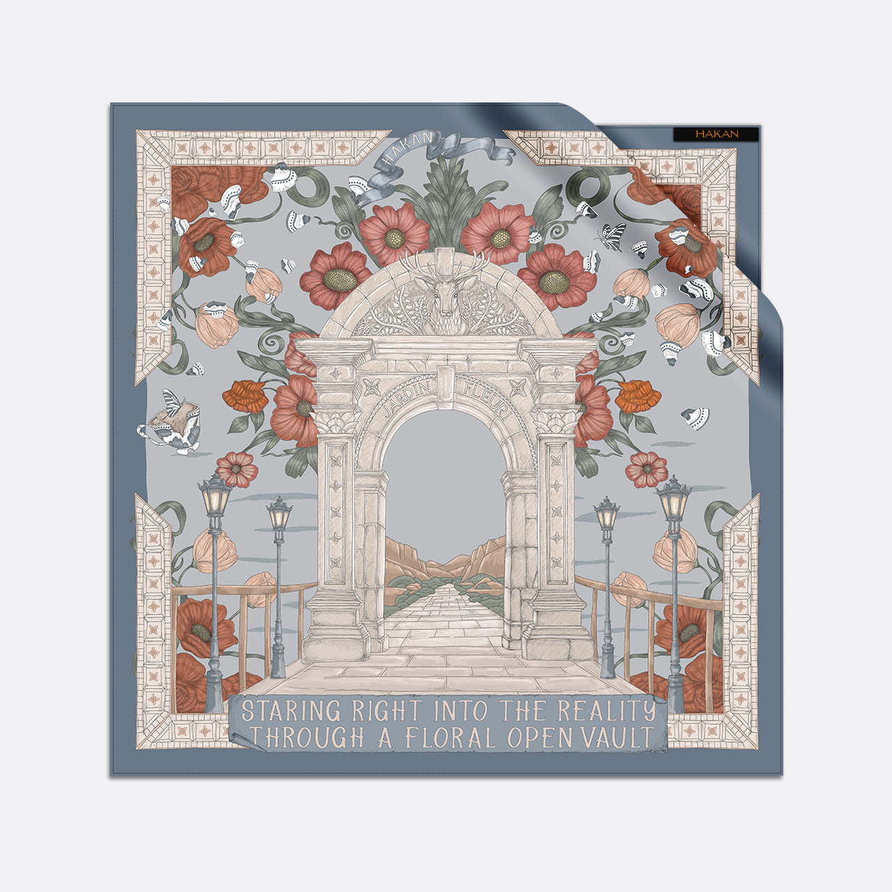 Jardin Fleuri Castle Blue