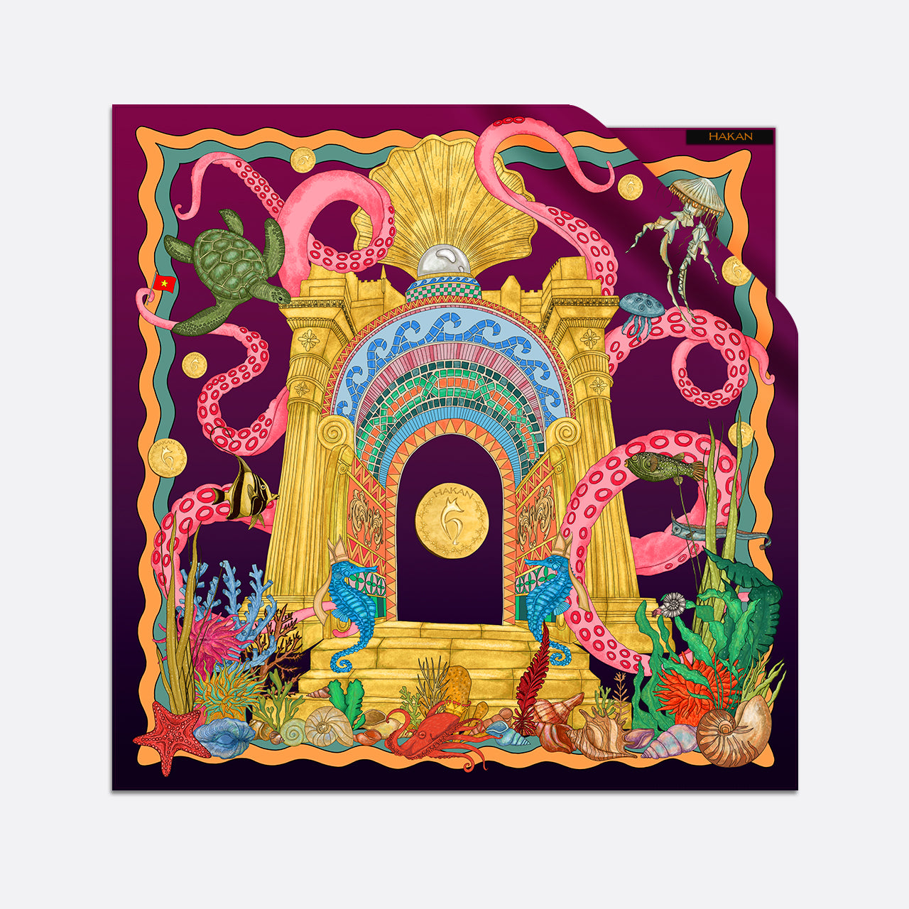 Treasure Under Sea Violet