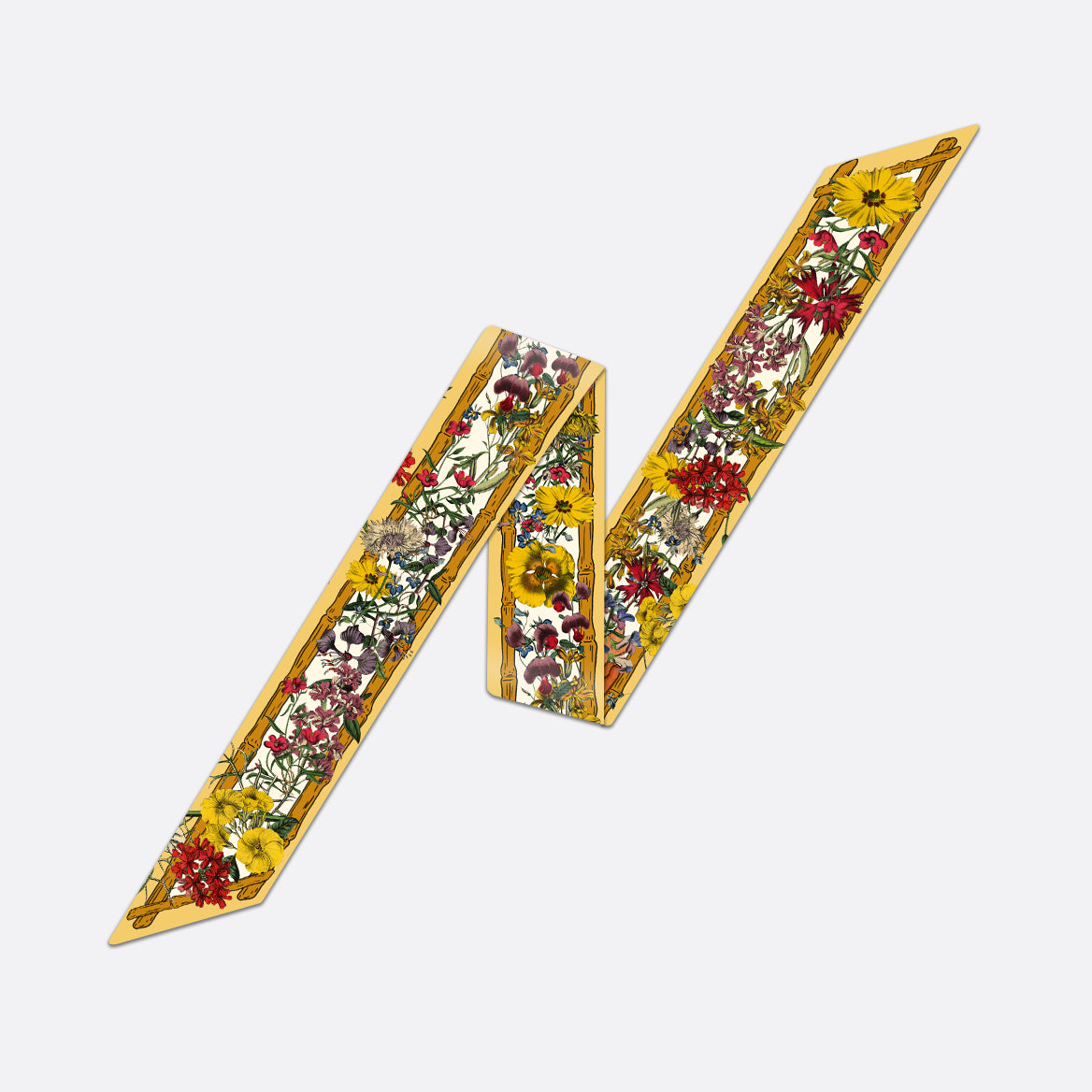 Twilly Jardin Fleuri Vintage Yellow