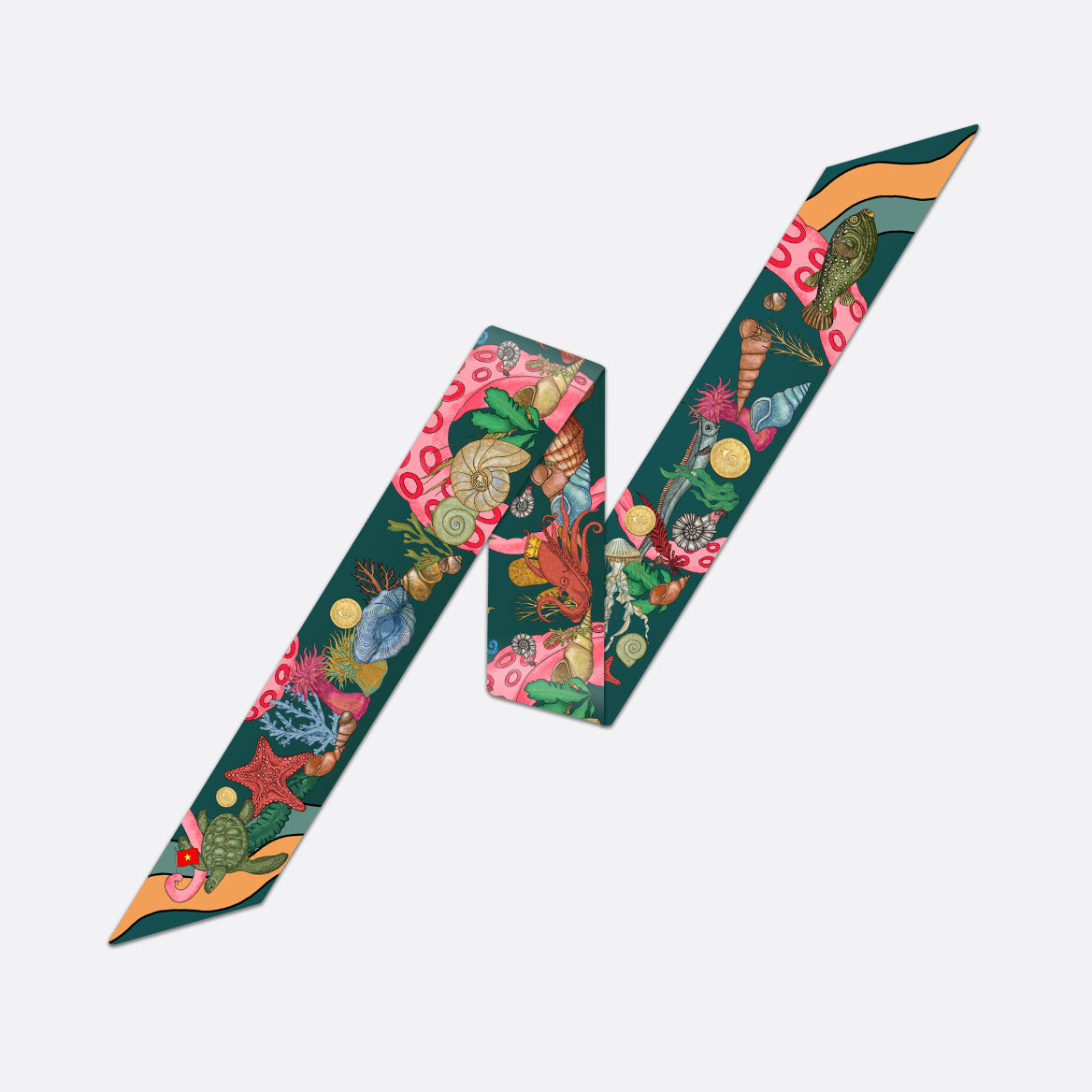 Twilly Treasure Under Sea Blue