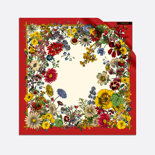 Jardin Fleuri Vintage Red