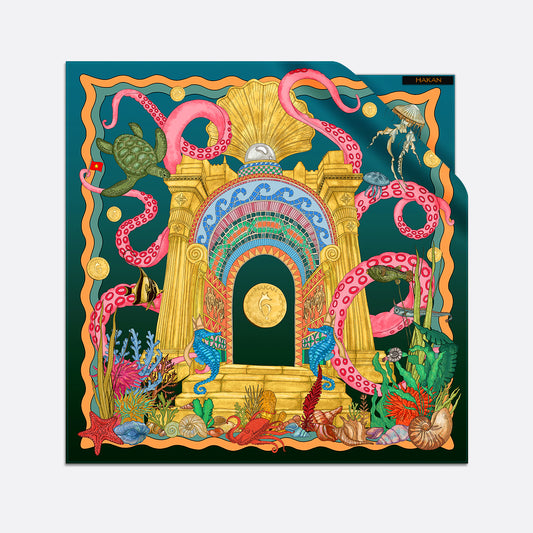 Treasure Under Sea Blue