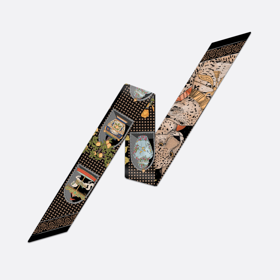 Twilly Leopard Black